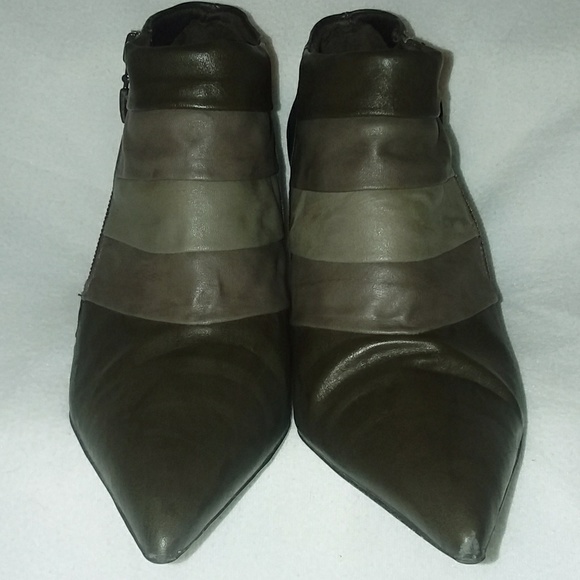 dark green boots